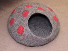 Load image into Gallery viewer, Felted Wool Cat Cave TO ORDER