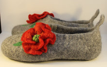 Load image into Gallery viewer, Handfelted Wool Slippers, UK Size 7