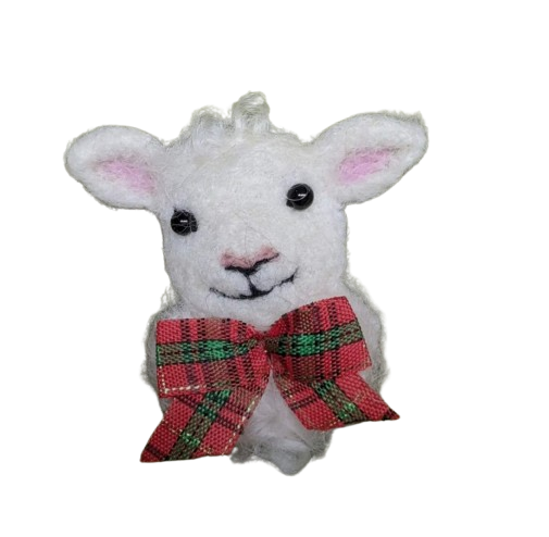 Smiling Sheep Brooch