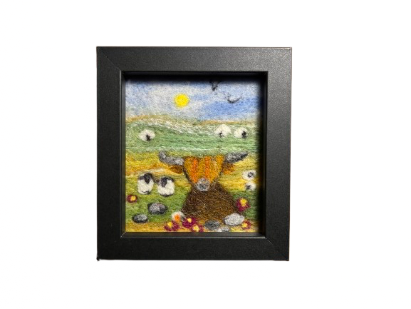 Felted Wool Picture