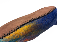 Load image into Gallery viewer, Impressionistic Slippers: BLUE Color
