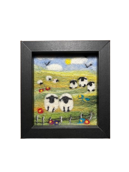 Felted Wool Picture