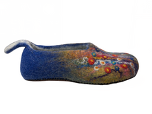 Load image into Gallery viewer, Impressionistic Slippers: BLUE Color
