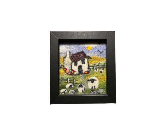 Felted Wool Picture