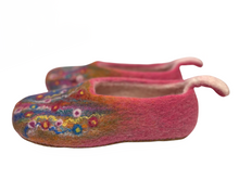 Load image into Gallery viewer, Impressionistic Slippers: FUSCIA Color
