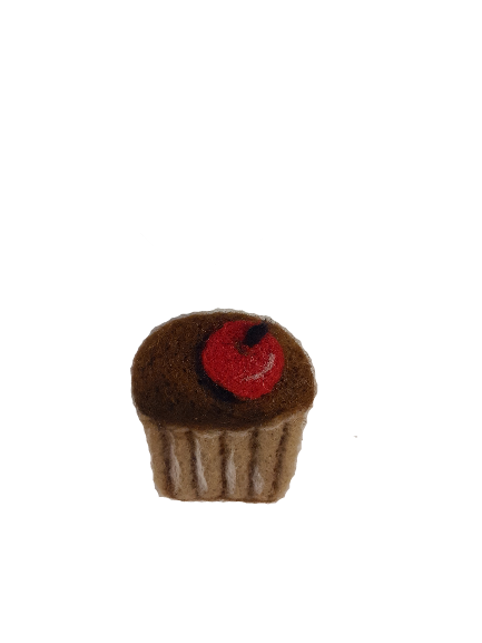 Cupcake Brooche