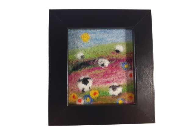 Felted Wool Picture