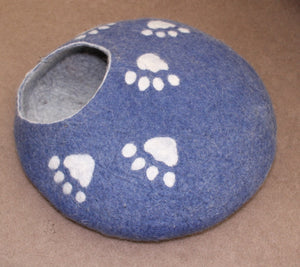 Felted Wool Cat Cave TO ORDER