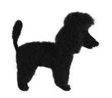 Load image into Gallery viewer, Needle Felted Poodle
