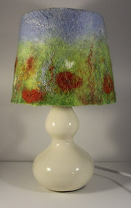 Felted Wool Lampshade